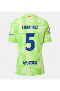 Barcelona Inigo Martinez #5 Voetbaltruitje 3e tenue 2024-25 Korte Mouw